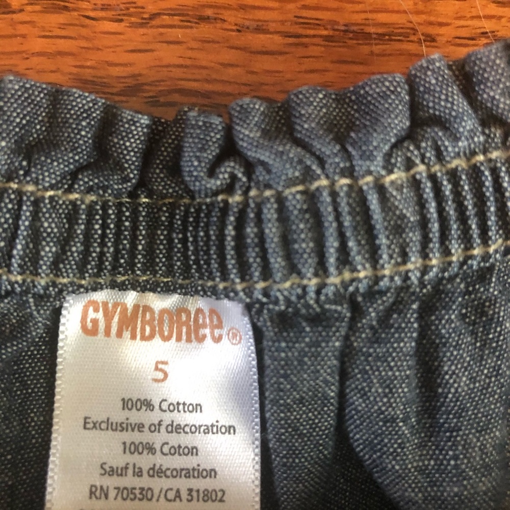 Gymboree Chambray Romper - Picture 7 of 8